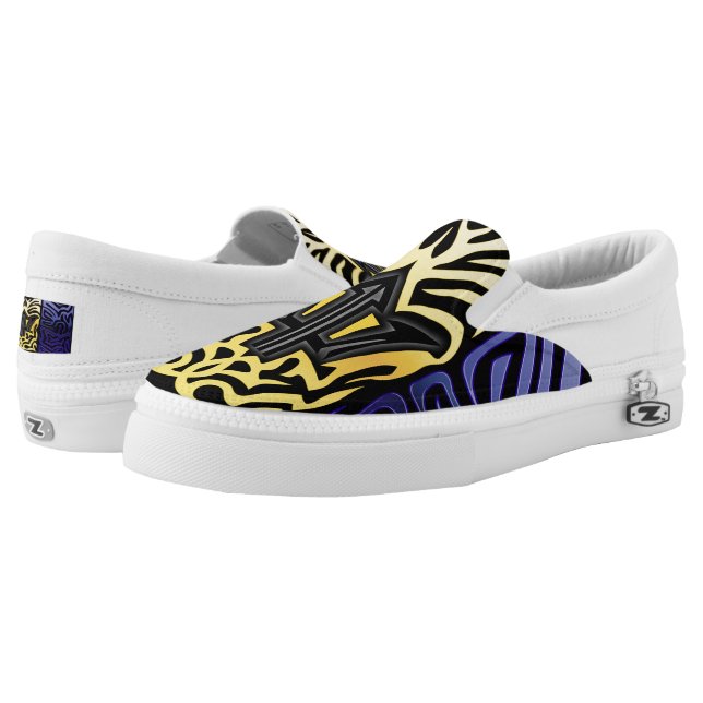 Verrückte Flagge #18 Slip-On Sneaker (Paar)