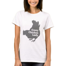 Verrückte Huhn-Dame Pecking dunkelgrau