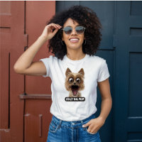 Verrückte Hundefrau - Verrückte Hunde T-Shirt
