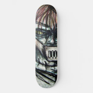Verrückte Irre Zwangsjacke des Wahnsinns Skateboard