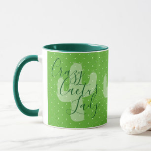 Verrückte Kaktus-Dame Cute Cacti Tasse
