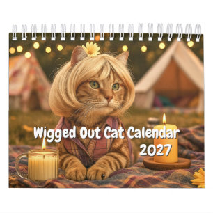Verrückte Katze Kalender
