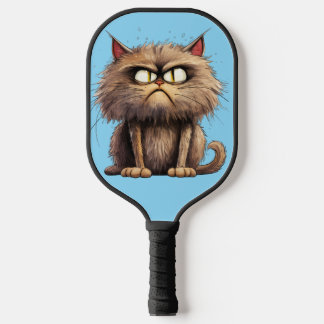 Verrückte Katze Pickle Ball Paddle
