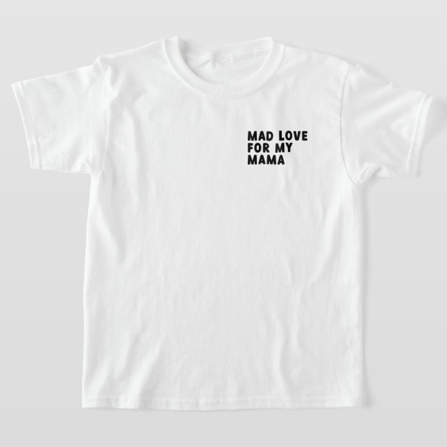 verrückte Liebe für meinen Mama-Tee T-Shirt (Ablage )