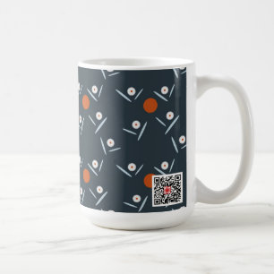 Verrückte Margerite Kaffeetasse