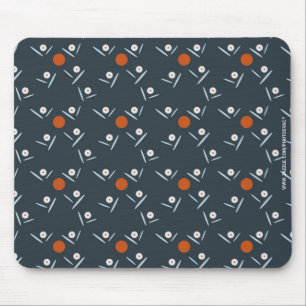 Verrückte Margerite Mousepad