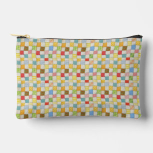 VERRÜCKTE PATCHWORKARBEIT Kleine Accessoiretasche  Zubehörtasche