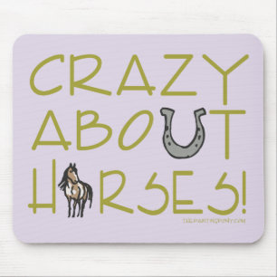 Verrückte Pferde Mousepad