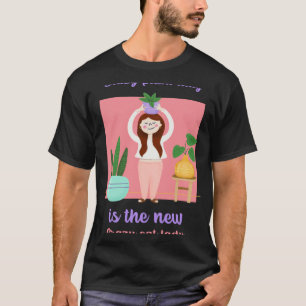 VERRÜCKTE PFLANZENLADY IST DIE NEUE VERRÜCKTE KATZ T-Shirt