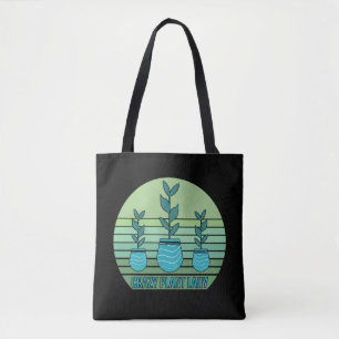 Verrückte Pflanzenlady Tasche