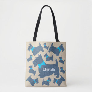 Verrückte Scotties "irgendeine Namens" Tasche