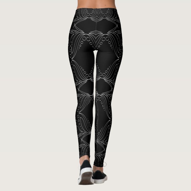 Verrückte sexy coole Leggings (Rückseite)