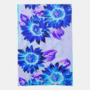 Verrückte Sonnenblumen Handtuch