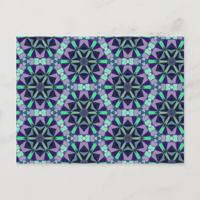 verrückte Steppe Postkarte (Vorderseite)