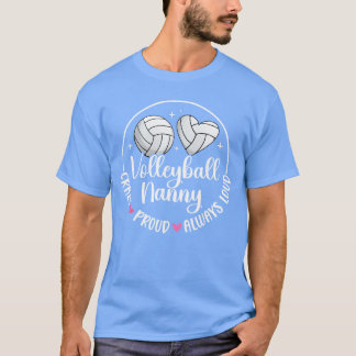 Verrückte stolze Volleyball-Oma eines Volleyballsp T-Shirt