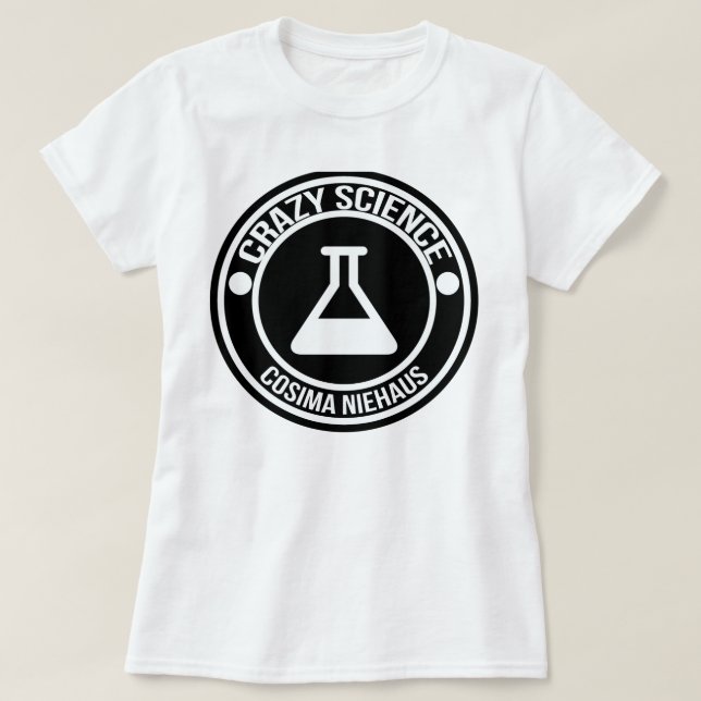 Verrückte Wissenschaft T-Shirt (Design vorne)