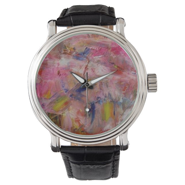 Verrückte Zeit Armbanduhr (Vorderseite)