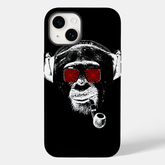 Verrückter Affe Case-Mate iPhone 14 Hülle (Rückseite)