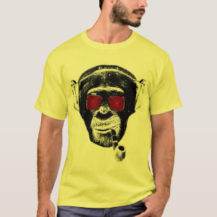 Verrückter Affe T-Shirt