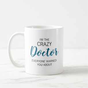 Verrückter Arzt Personalisierter Name Kaffeetasse