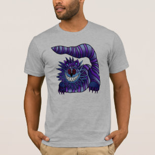 Verrückter Cheshire-Katze T-Shirt