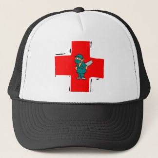 verrückter Chirurg Truckerkappe