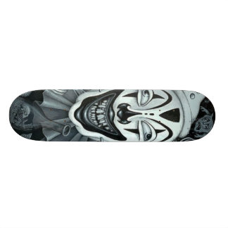 Verrückter Clown Skateboard