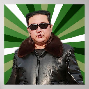 verrückter cooler Kim Poster