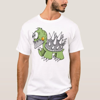 Verrückter geisteskranker Kriegs-Schildkröte-T - T-Shirt