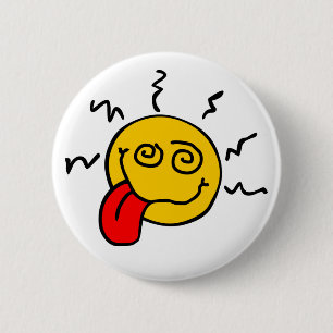 Verrückter Knopf Button