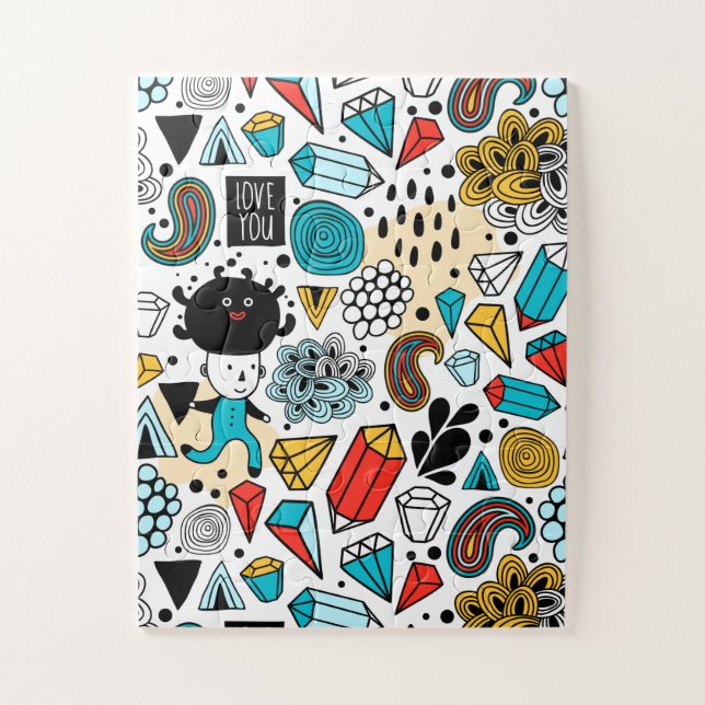 verrückter Kopf (Vertikal)