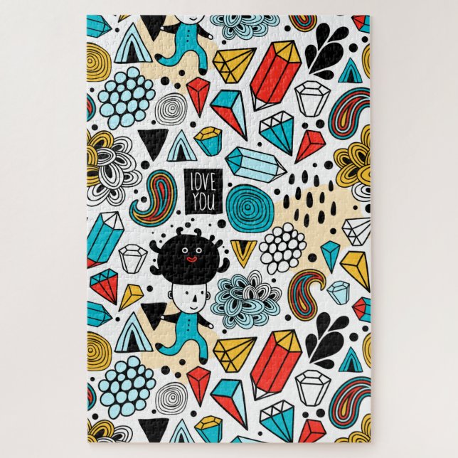 verrückter Kopf (Vertikal)