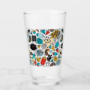 verrückter Kopf Glas