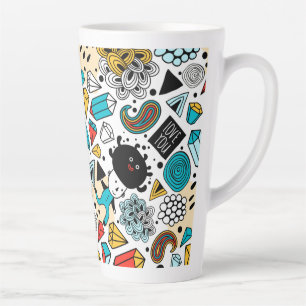 verrückter Kopf Milchtasse