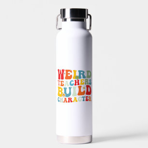 Verrückter Lehrer Build Character Groovy Lehrer  Trinkflasche