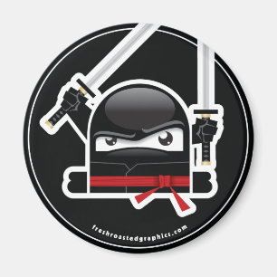 verrückter Ninja-Skills-Magnet Magnet