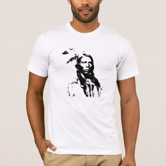 Verrückter Pferdeamerikanischer Ureinwohner T-Shirt
