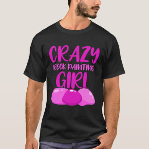 verrückter Rockmaler T-Shirt