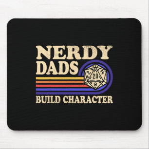 Verrückter Vater Rpg Gaming D20 Brettspiele Lustig Mousepad