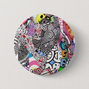 verrückter Zufallscharakter Button