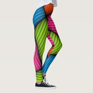 Verrücktes abstraktes Funky Leggings