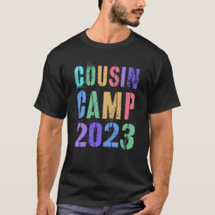 Verrücktes COUSIN CAMP Oma Opa Sleepaway-Schild A T-Shirt