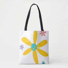 Verrücktes Gänseblümchen 2 Tasche
