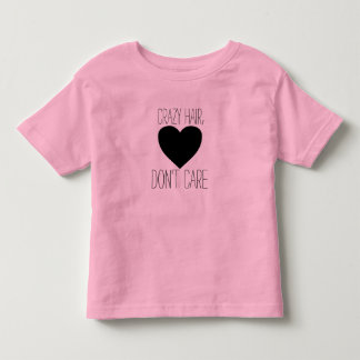Verrücktes Haar, interessieren sich nicht Shirt