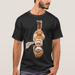 Verrücktes Katzen-Illusions-Kitchen-Kunstwerk T-Shirt