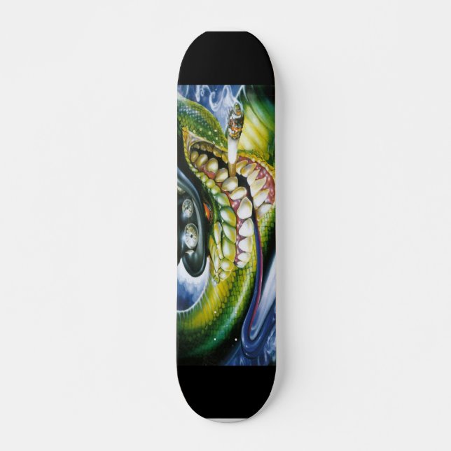 Verrücktes Schlangen-Skateboard Skateboard (Vorne)