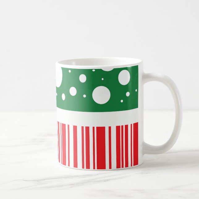 Verrücktes Weihnachten Kaffeetasse (Rechts)