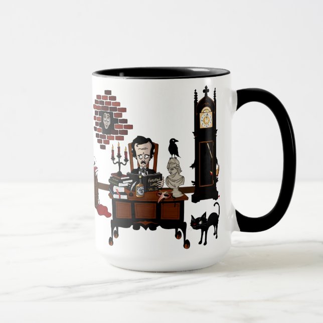Verrücktheits-" Tasse "Poes (Rechts)
