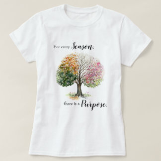 VERS de BIBLE d'AQUARELLE d'ARBRE du T-SHIRT