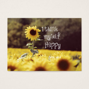 Vers heureux de bible avec des tournesols